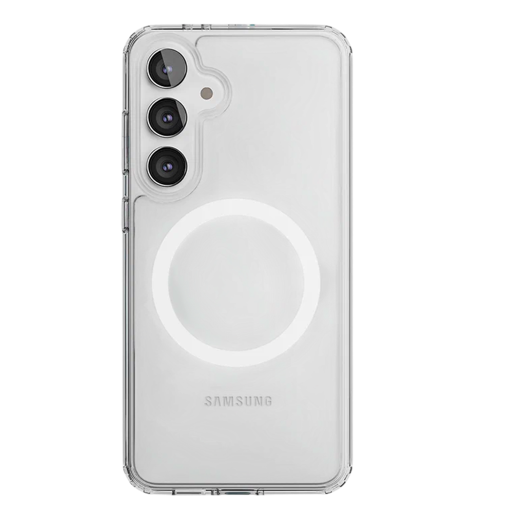 Силиконовая накладка Clear Case MagSafe Samsung A18