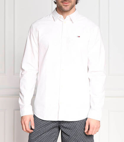 рубашка classic Tommy Jeans - белый(DM0DM15408)