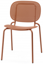 Стул металлический Scab Design Si-Si Dots, терракотовый