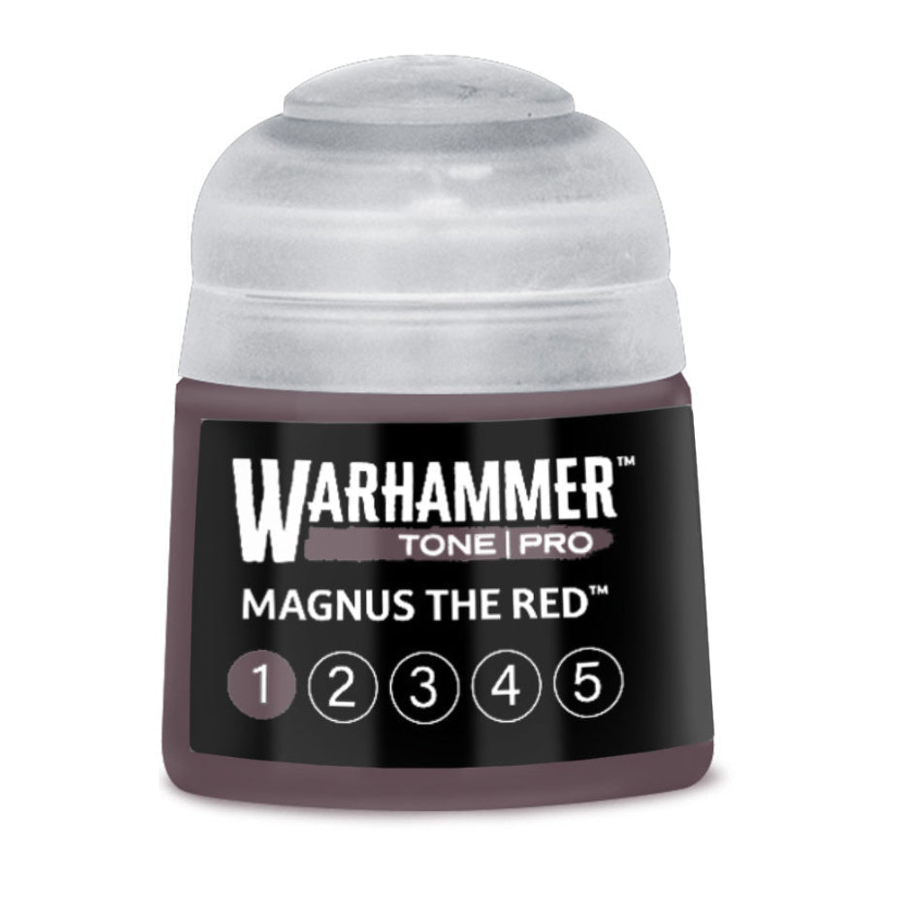 Набор красок Magnus the Red — Warhammer Tone Pro, 5 × 12 мл (ПРЕДЗАКАЗ)