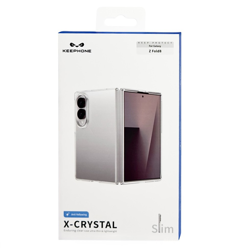 Накладка для Samsung Z Fold 8 Keephone X-CRYSTAL прозрачный