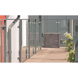 Пластиковый сундук Prosperplast Woodebox 140 л wenge