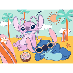 Pazl \ Puzzle \ Пазлы Puzzles - "30" - Trefl Premium Plus Kids - Stitch's smile / Disney Lilo&Stitch