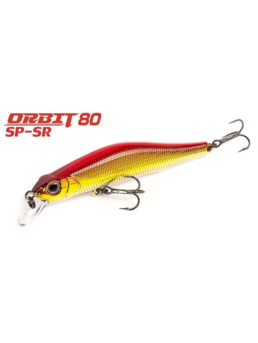 Воблер для рыбалки ZIPBAITS Orbit 80 SP-SR, 80мм, 8.5гр., заглубление 0.8-1.0м., цвет 105M, суспендер