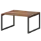 Стол переговорный на металлокаркасе СМСП-О-12.123.Пр50  1200x1236x750 Смарт