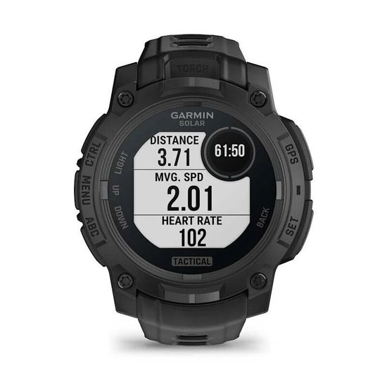 Умные часы Garmin Instinct 3 Solar Tactical 45 mm Black