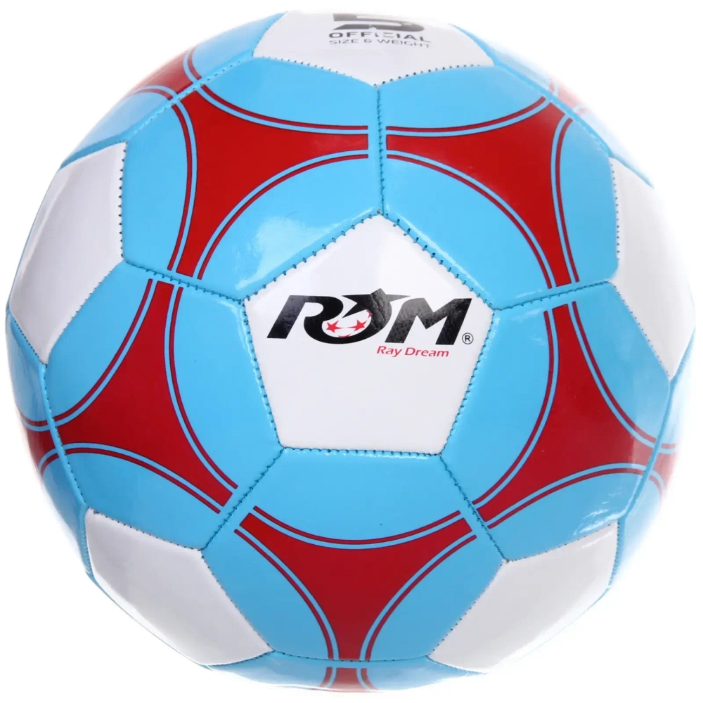 Мяч футбольный ROM RM-1003 (ПВХ, размер 5)
