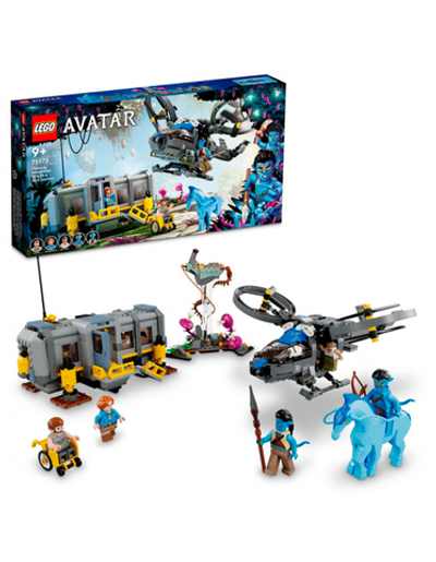 Конструктор Лего Аватар Парящие горы Зона 26 и RDA | LEGO Avatar Floating Mountains Site 26 & RDA 75573 887 деталей 9+