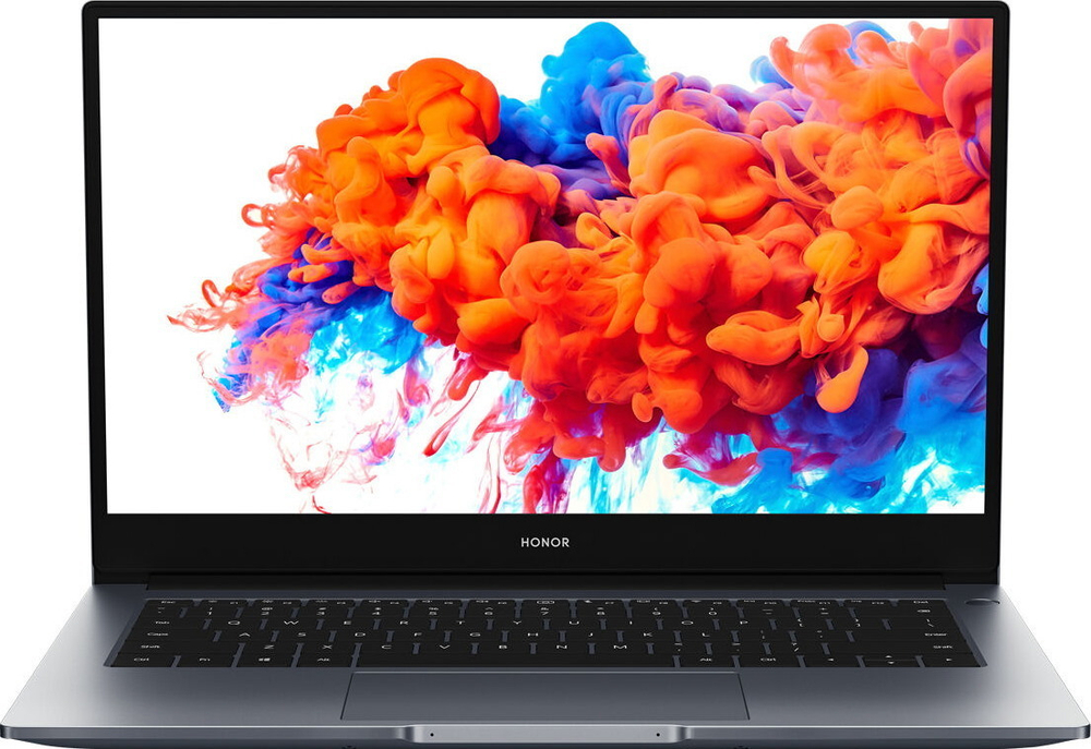 Ноутбук Honor MagicBook 14 NDR-WFE9AHN (53011TCP-001) 14" (1920x1080)IPS/ i7-1165G7(2.8ГГц)/ 16Гб/ 512Gb SSD/ Iris Xe Graphics/ Win10 / Серый