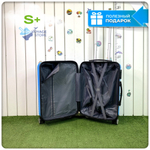 Маленький чемодан F-bag Circle, Голубой, S+
