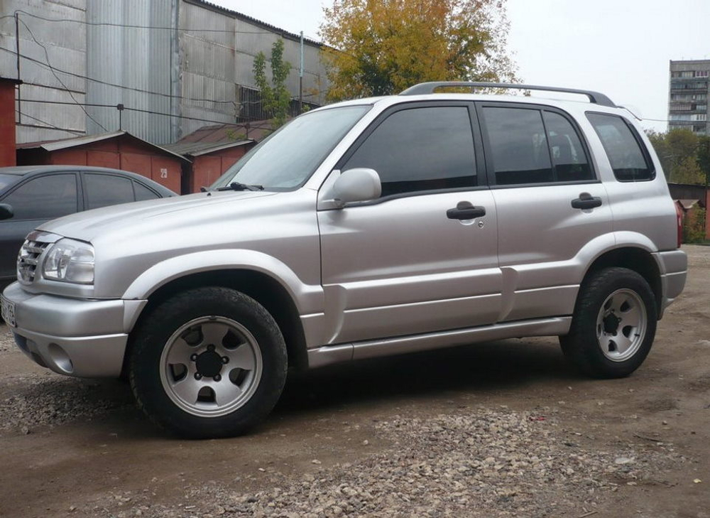 Порог левый Suzuki Grand Vitara 1998-2005 (Klokkerholm)