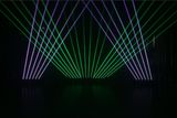 RGB Laser 6 Head - Шестиголовочный подвижный лазер с DMX512