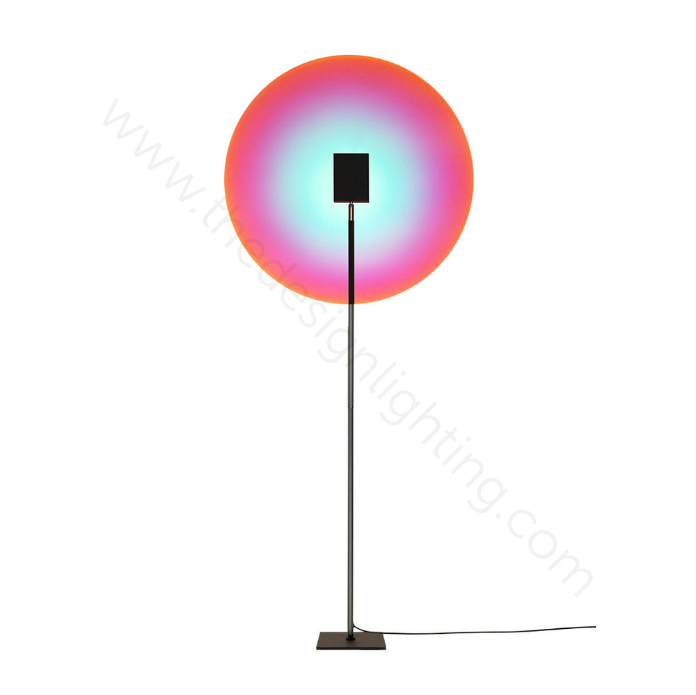 Floor проектор-design lamp Color Projector by Mandalaki Studio (pink-Blue)