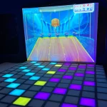 Интерактивный светодиодный пол с проектором «Арена Pixel Battle Plus» 187 шт