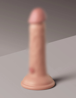 Вибратор KC Elite 6" Vibrating Silicone Dong - Light Pipedream 577621PD