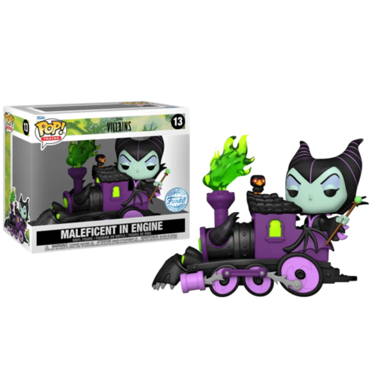 Фигурка Funko POP! Disney Villains: Maleficent In Engine (Exc) (13)