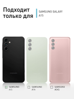 Чехол ROSCO для Samsung Galaxy A15 (арт.SS-A15-TPU-01-TRANSPARENT )
