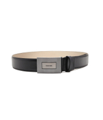 Кожаный ремень ADJ FORMAL PLAQUE Calvin Klein - черный(K50K510941)