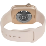 Apple Watch Series 12, 42 мм, алюминий светло-золотистого цвета, ремешок Sport Band песочного цвета