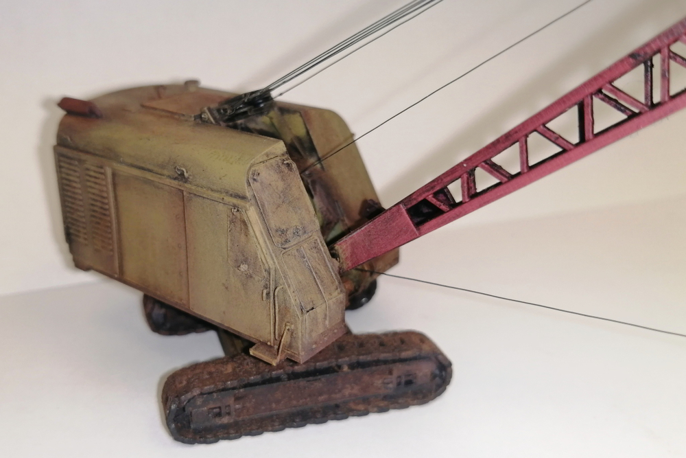 Модель 1:87 Экскаватор драглайн ЭО-4111