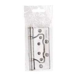 Петля универсальная без врезки PUNTO 200-2B 100x2,5 CP хром (тех.упак.) /58455/ (1 шт)