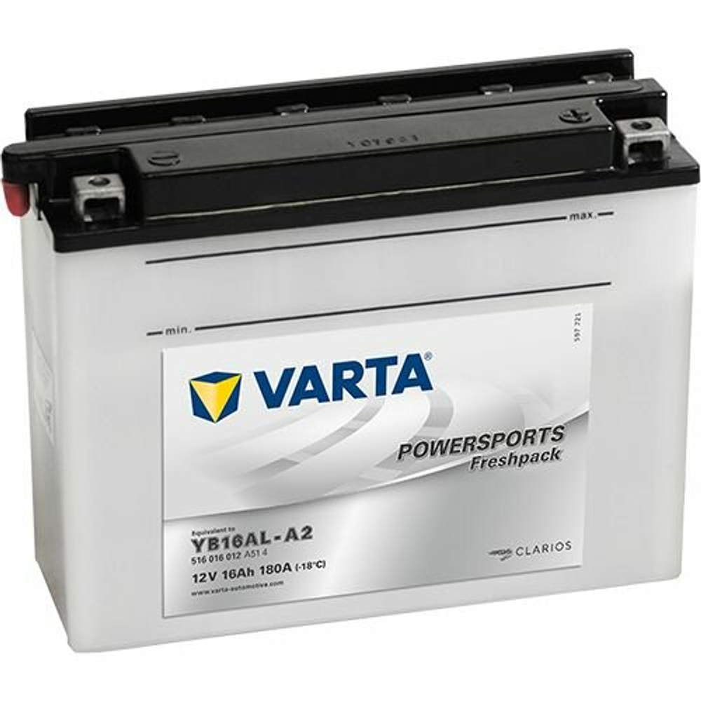 16Ah Varta 12V 516 016 018 FP