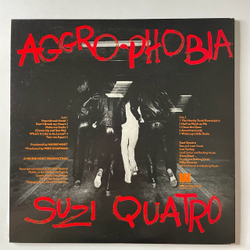 Винтажная виниловая пластинка LP Suzi Quatro Aggro Phobia (Japan 1976) (Obi) The Honky Tonk Downstairs
