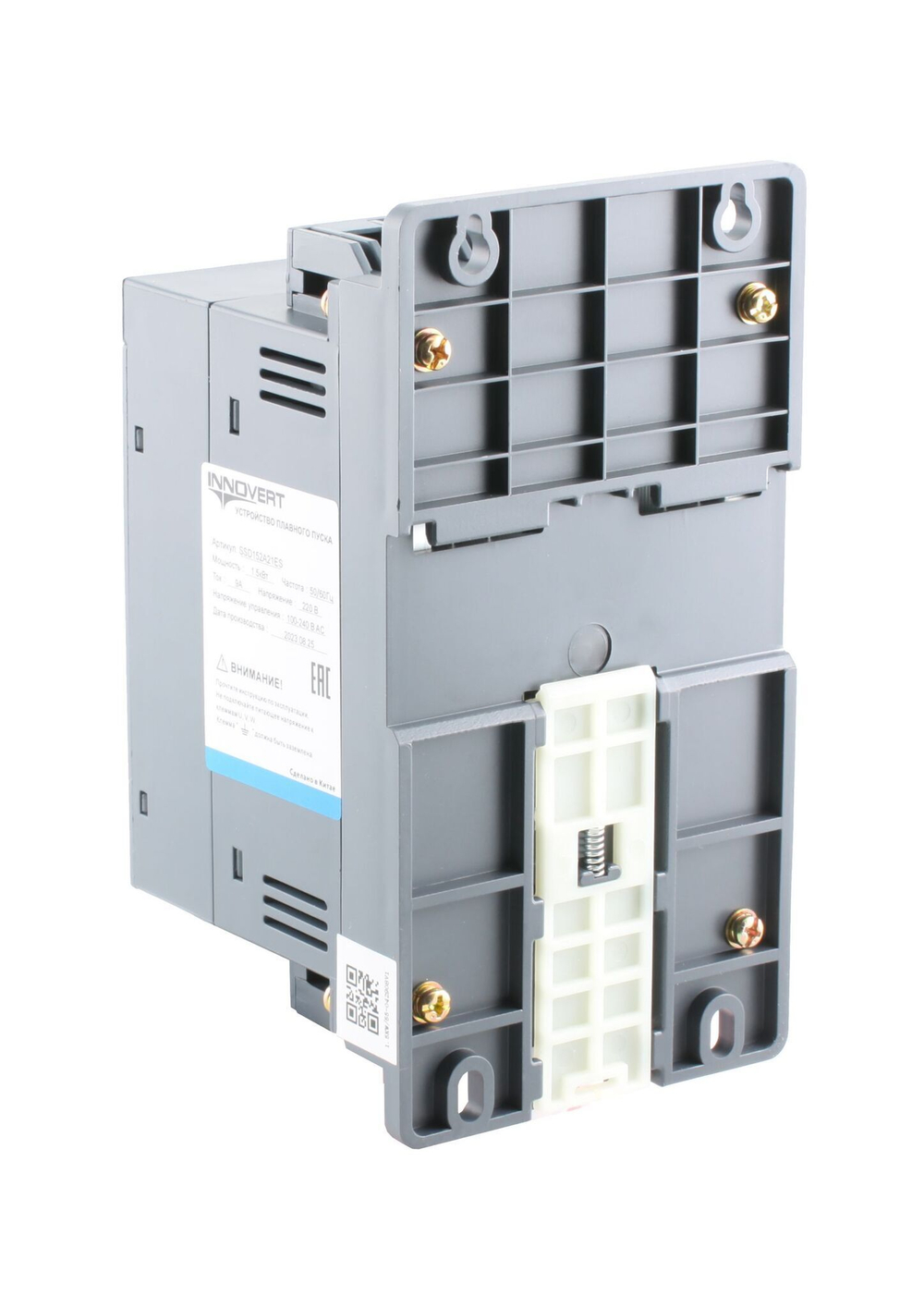 Устройство плавного пуска INNOVERT SSD112D21E, 1,1кВт, 220В, 6А