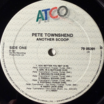 Pete Townshend ‎– Another Scoop 2LP (Канада 1987г.)