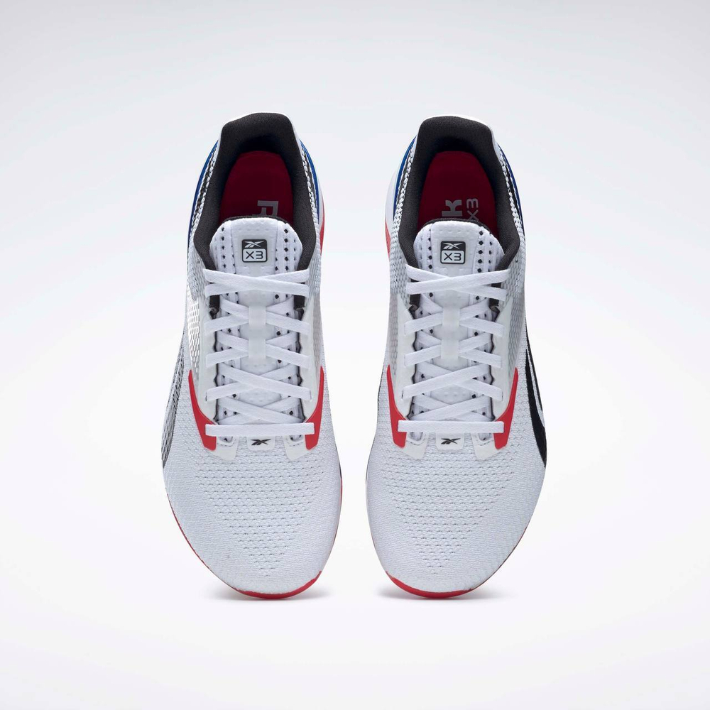 Кроссовки мужские Reebok Nano X3 (Белые)
