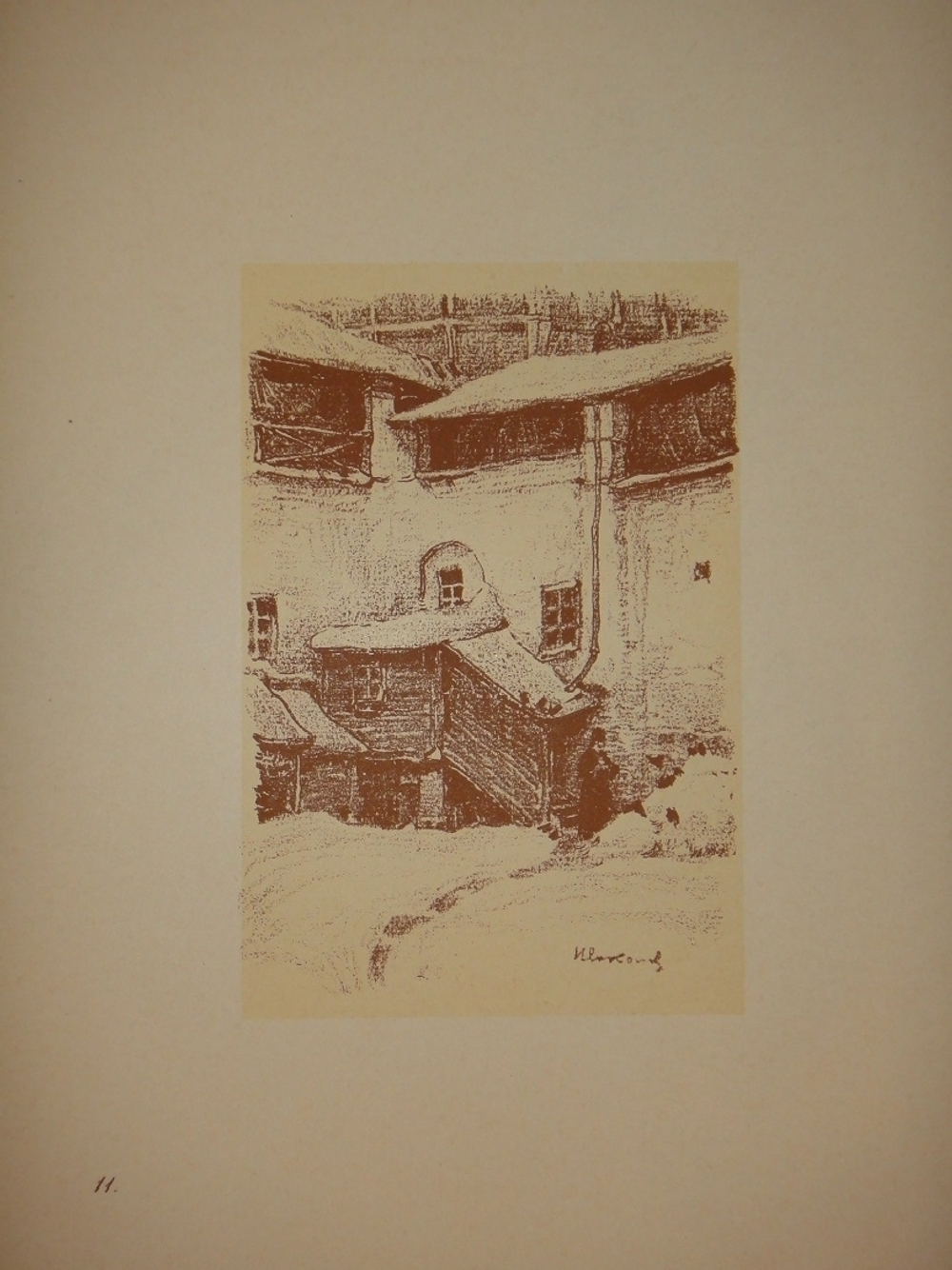 "Уголки Сергиева Посада". Автолитографии Владимира Соколова. 1922г.