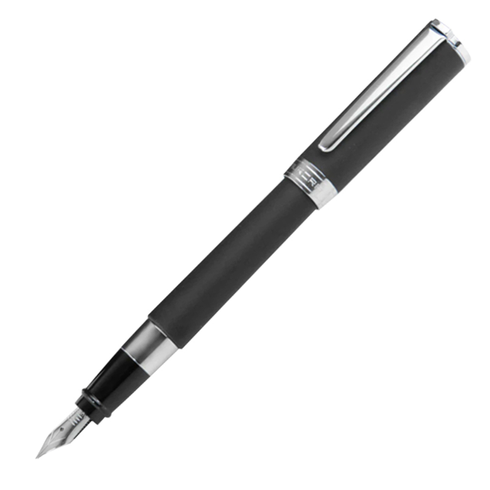 Перьевая ручка Aurora TU Resin Black CT, перо - F, в подарочной коробке