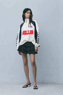 PULL&BEAR Толстовка на молнии NFL Bills, цвет льда