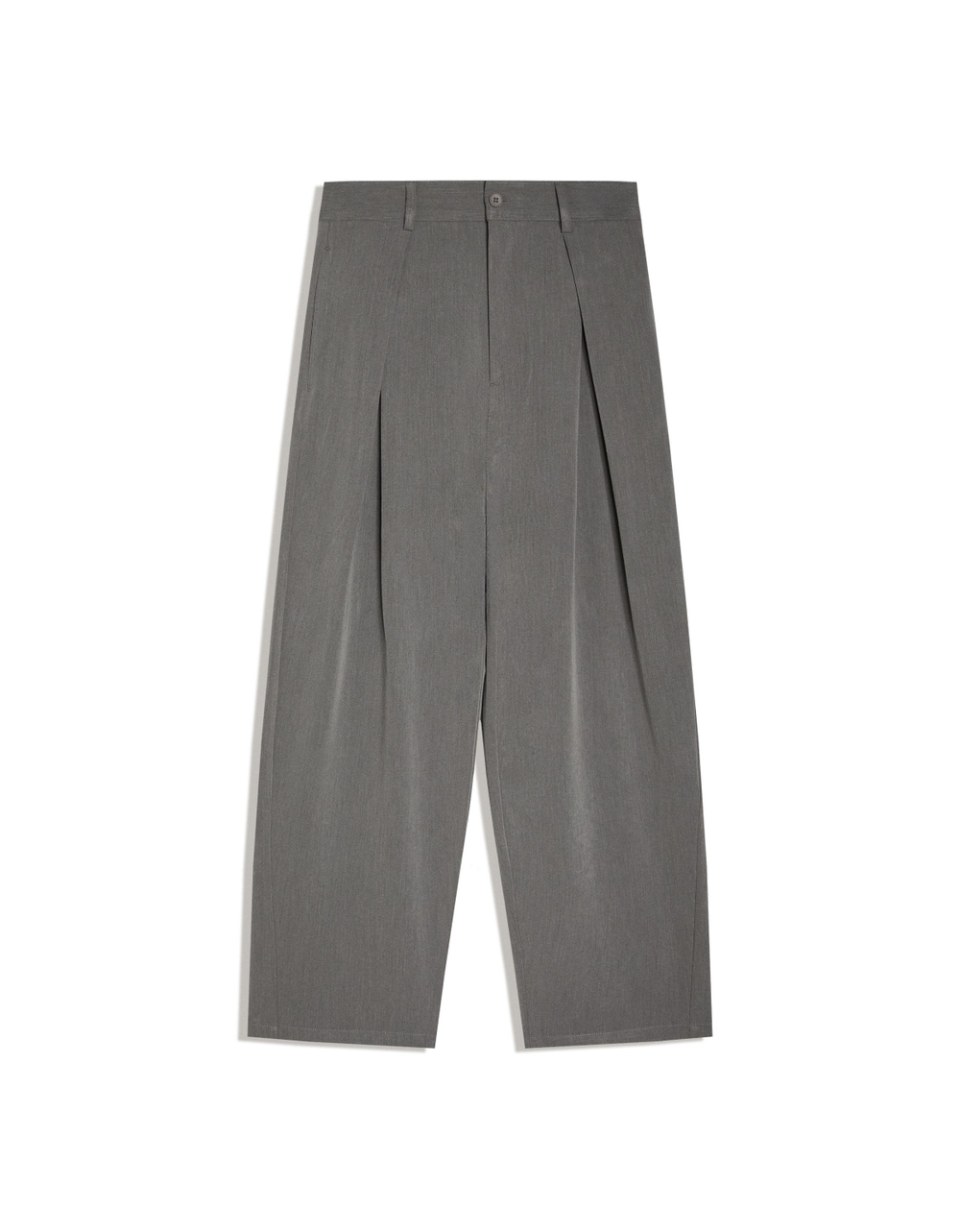 Мужские брюки baggy со складками - BERSHKA