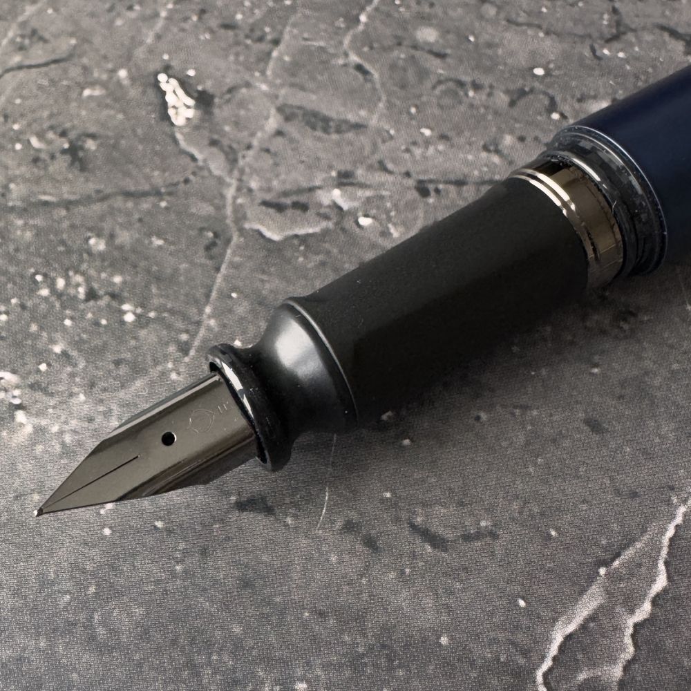 Ручка перьевая Sailor Tuzu Forge Metallic Blue Steel Nib B (10-0473-640) 5