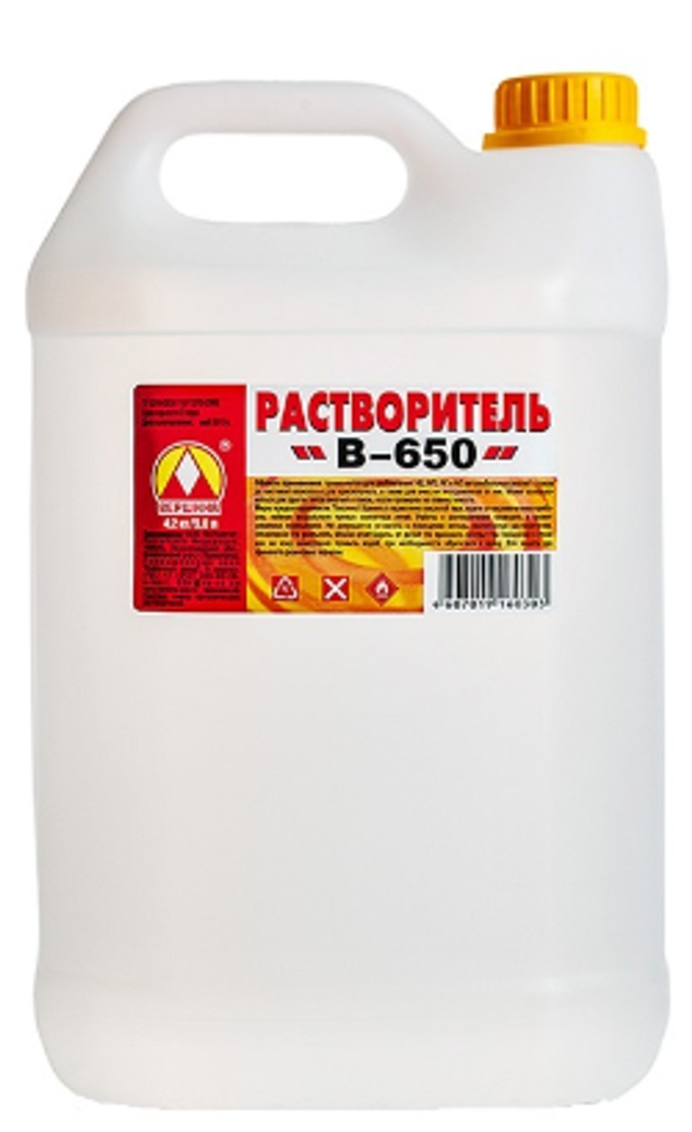 Растворитель В-646, 5 л. Вершина (3шт) 002739