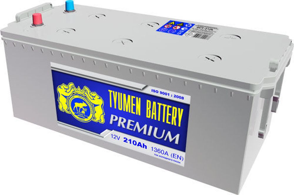 TYUMEN PREMIUM 6СТ- 210 аккумулятор TYUMEN PREMIUM 6СТ- 210 аккумулятор