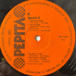 Винтажная виниловая пластинка LP Apostol 2 (Венгрия 1980)