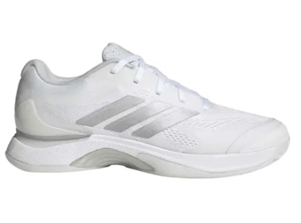 Женские теннисные кроссовки Adidas Avacourt 3 - cloud white/silver metallic/dash grey