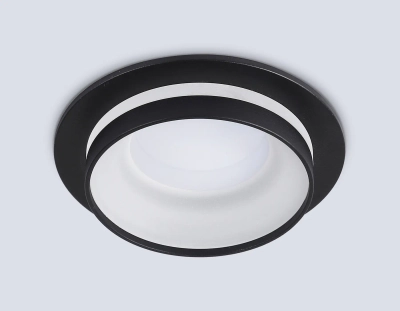 Светильник встраиваемый TN30708 BK черный GU5.3 D92*36