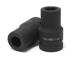 Головка ударная 17мм (6гр) 1'' Partner PA-48517
