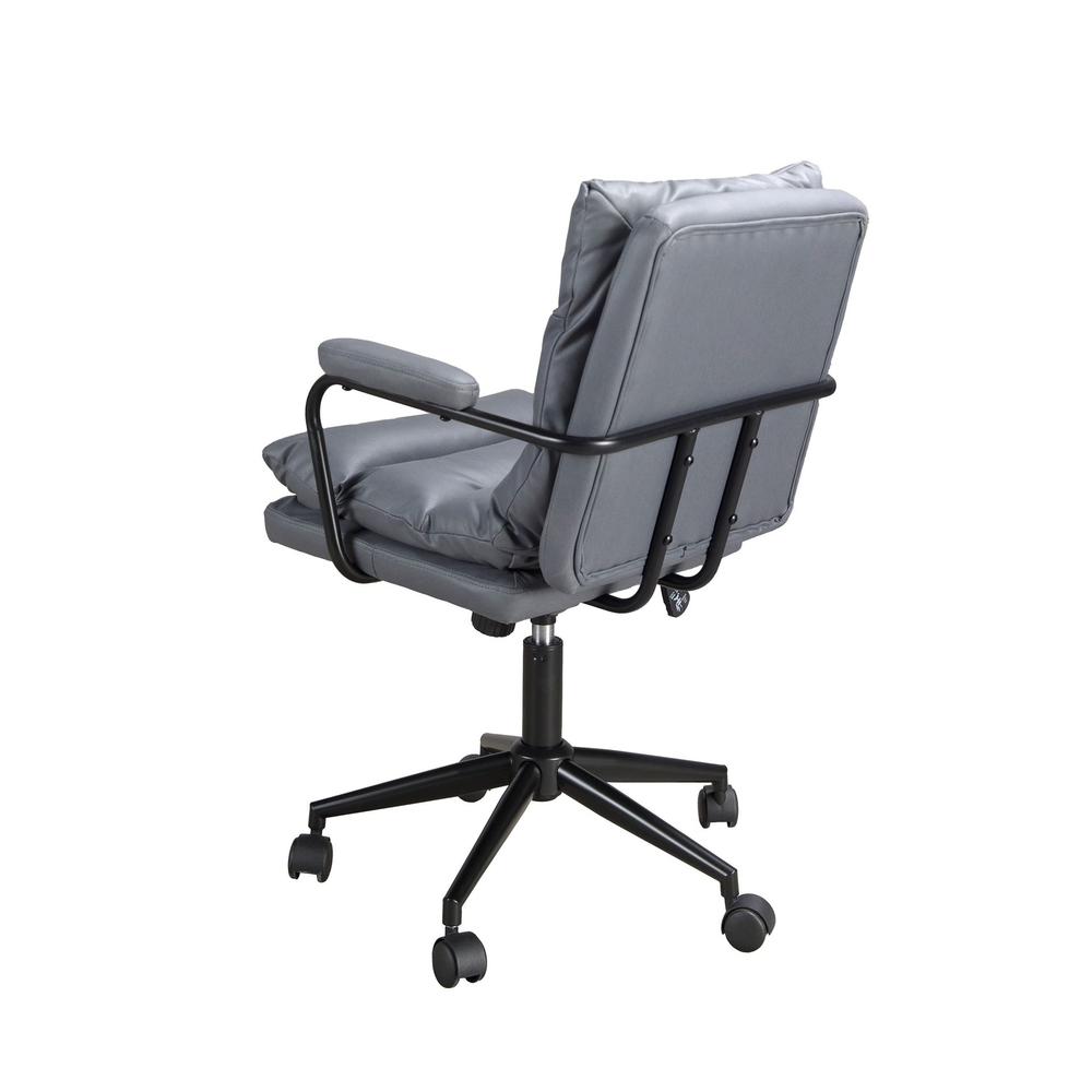 Вращающееся офисное кресло Angel Cerda 4155 из серой ткани