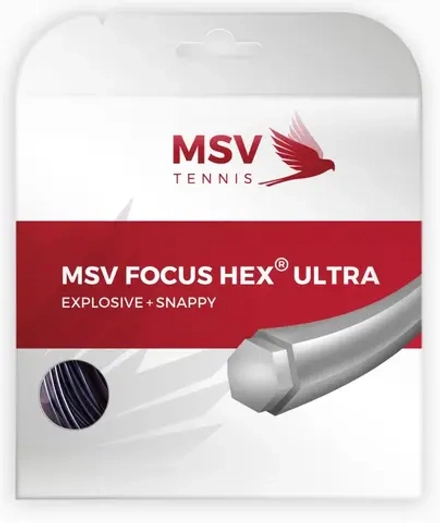 Струны теннисные MSV Focus Hex Ultra (12 m) - black