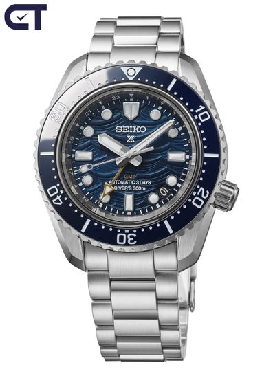 Seiko SPB509J1 Prospex Sea мужские наручные часы — 60th Anniversary GMT Diver 300 м Limited Edition
