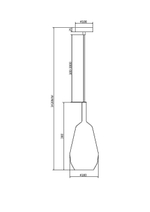 Подвесной светильник Maytoni Duality MOD271PL-01B7
