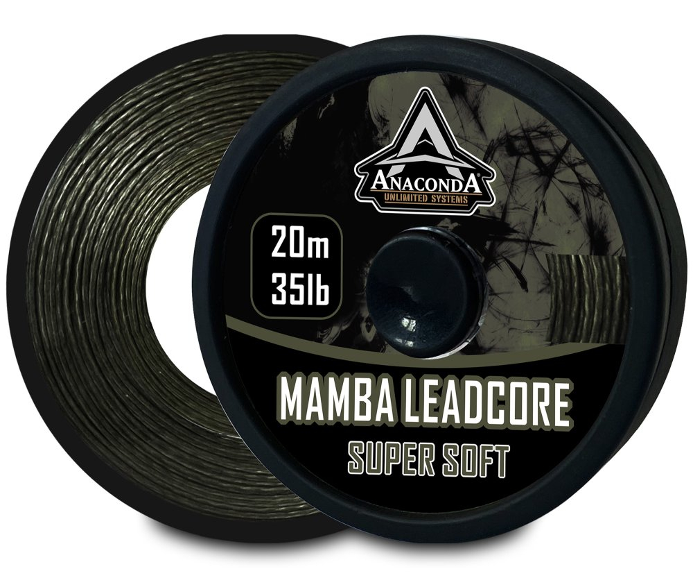 Ледкор Anaconda SUPER SOFT MAMBA Matte Green 35 lb / 20 м