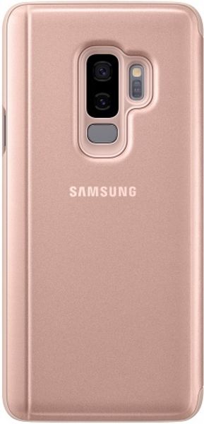 Чехол-книжка Samsung Clear View Standing для Galaxy S9+ (золотистый)