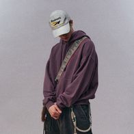 Худи NOTHOMME Retro street MONTE, фиолетовый темный