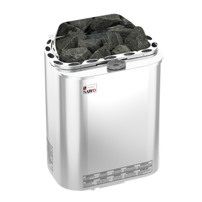 Электрическая печь SAWO SCANDIA COMBI SCAC-60NS-Z (6 кВт, с парогенератором, выносной пульт, внутри оцинковка, снаружи нержавейка)