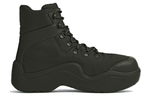 Bottega Veneta Puddle Short Combat Boots Men"s Black